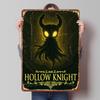 Hollow Knight Game Tinplate Poster Custom Wall Art Vintage Metal Signs Retro Tin Plaque for Office Decor Bedroom Decorations