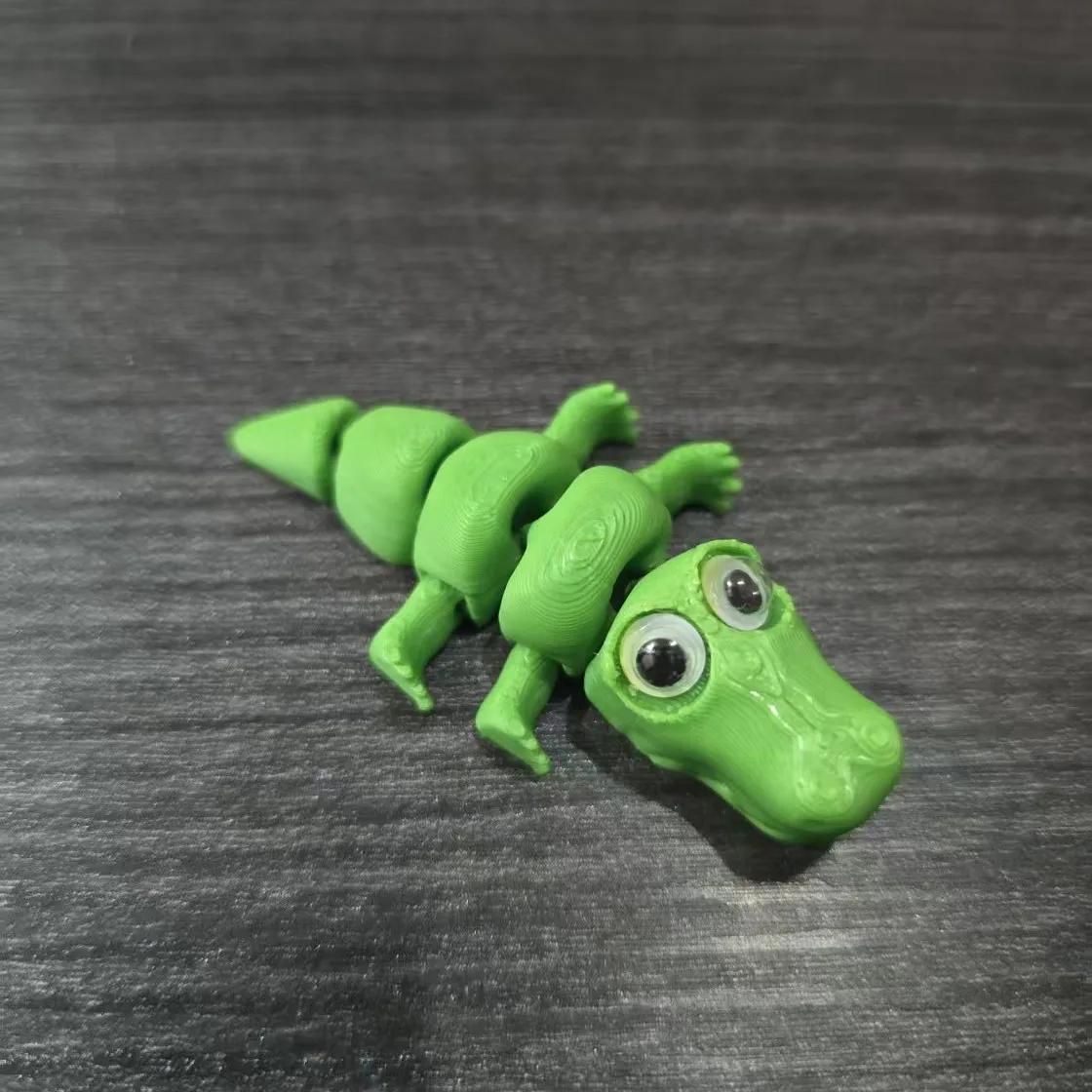 

3D-печатные животные-симуляторы с подвижными суставами, игрушка-непоседа, вращающиеся сочлененные, украшение для дома/рабочего стола, игрушки для взрослых/детей, поделки, подарки