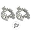 2pcs H7 HID Car Headlight Bulb Light Retainer Clip Adapter Holder For BMW E60 5 Series For Mercedes Waterproof,high Temperature