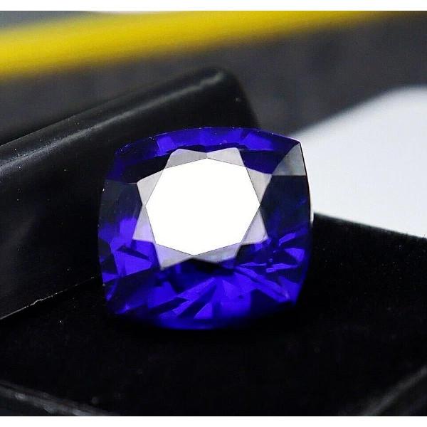 Fabulous Blue Sapphire Natural Cushion Cut 10+ Ct Certified Loose Gemstone