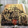 D-Darksiders Throw Soft Flannel Throw Summer AC Blanket Lightweight Cool Nap Blanket for Sofa Bed Couch Travel