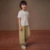 Hacikis Girls' Lightweight Relaxed Lantern Pants