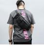 Sac de poitrine étanche multifonction Hommes Femmes Style Hip Hop Sport Techwear Sac banane Extérieur Décontracté Sac bandoulière