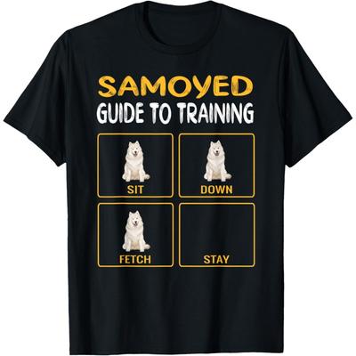 Funny Samoyed Dog Training T-Shirt
