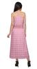 Moomaya Womena    S Sleeveless Maxi Dress With Trim Lace Spaghetti Strap Summer