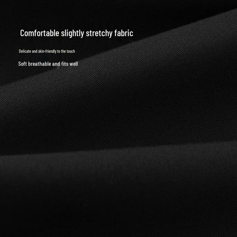 HLA Men's Chic Ageless Embroidered Smart Casual Pants