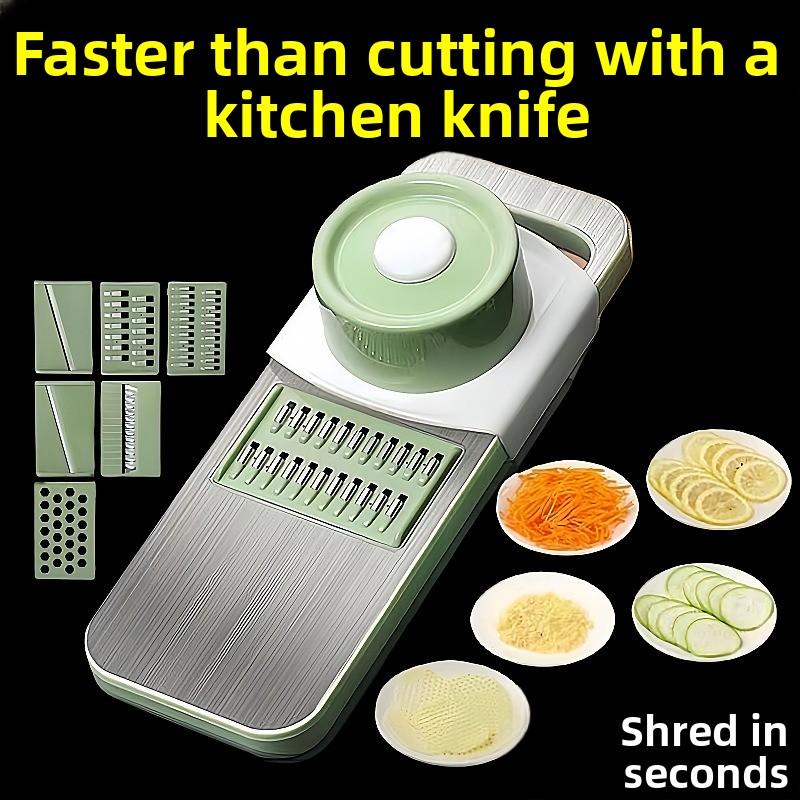 Multifunctional Cutting Tool Kitchen Shredder, Vegetable and Potato/radish Slicer, Hand-friendly Fine-slice Scraper, Wire-cutting Device