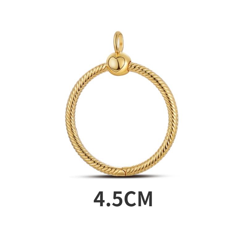 Silver Color O Pendant Moments Pave O Pendant Dangle Charms Fit Original Cable Chain Necklace Fashion Women Jewelry Making Gift