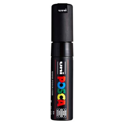 Posca 7M Broad Bullet Marker Pen 4.5-5.5 Mm Black Ink for Art & Creative Projects