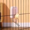 Plastic Water Feeder Bottle Hangings Dispenser Drinker Hamster Cat Dogs Drinking Stainless Steel Pipes Water Dispenser