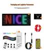 Bluetooth-Controlled LED Window Display: Flexible Scrolling Screen for Mobile App Use