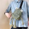 Tide Cartoon Cute Frog Crossbody Bags Casual Messenger Bag Chest Unisex Shoulder Women
