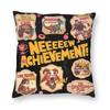 Dungeon Crawler Carl Pillowcase Printing Polyester Cushion Cover Gift  Throw Pillow Case Cover Seater Drop Shipping cm