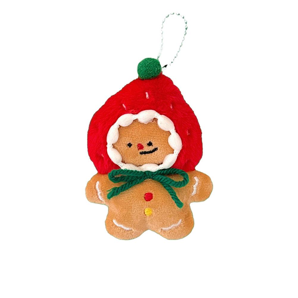 Cute Christmas Plush Doll Pendant Versatile Backpack Pendant Keychain Doll Pendant Santa Claus Elk Pendant Ornament Gifts