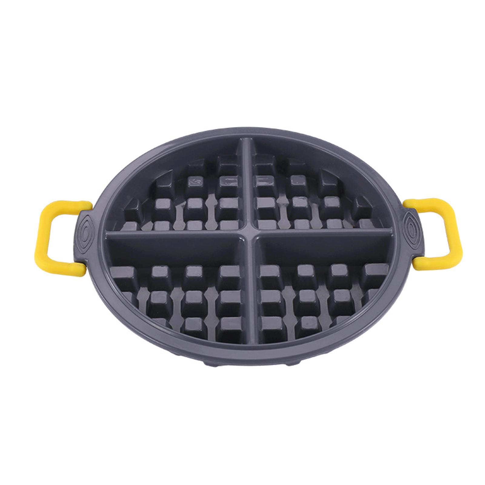 Household DIY Silicone Waffles Molds Multifunctional Soft Bakeware Kitchen Supplies