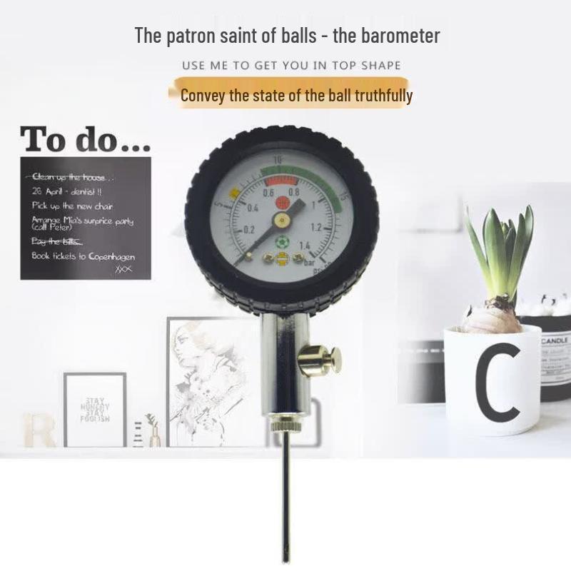 Brangdy Professional Analog Ball Pressure Gauge