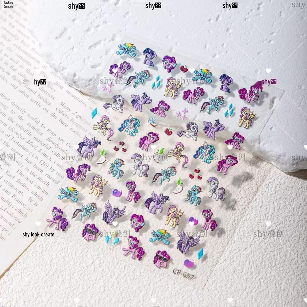 Sanrio My Little Pony Nagel- & Tech-Sticker-Set