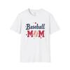 Baseball Mom T-Shirt | Unisex Softstyle Tee
