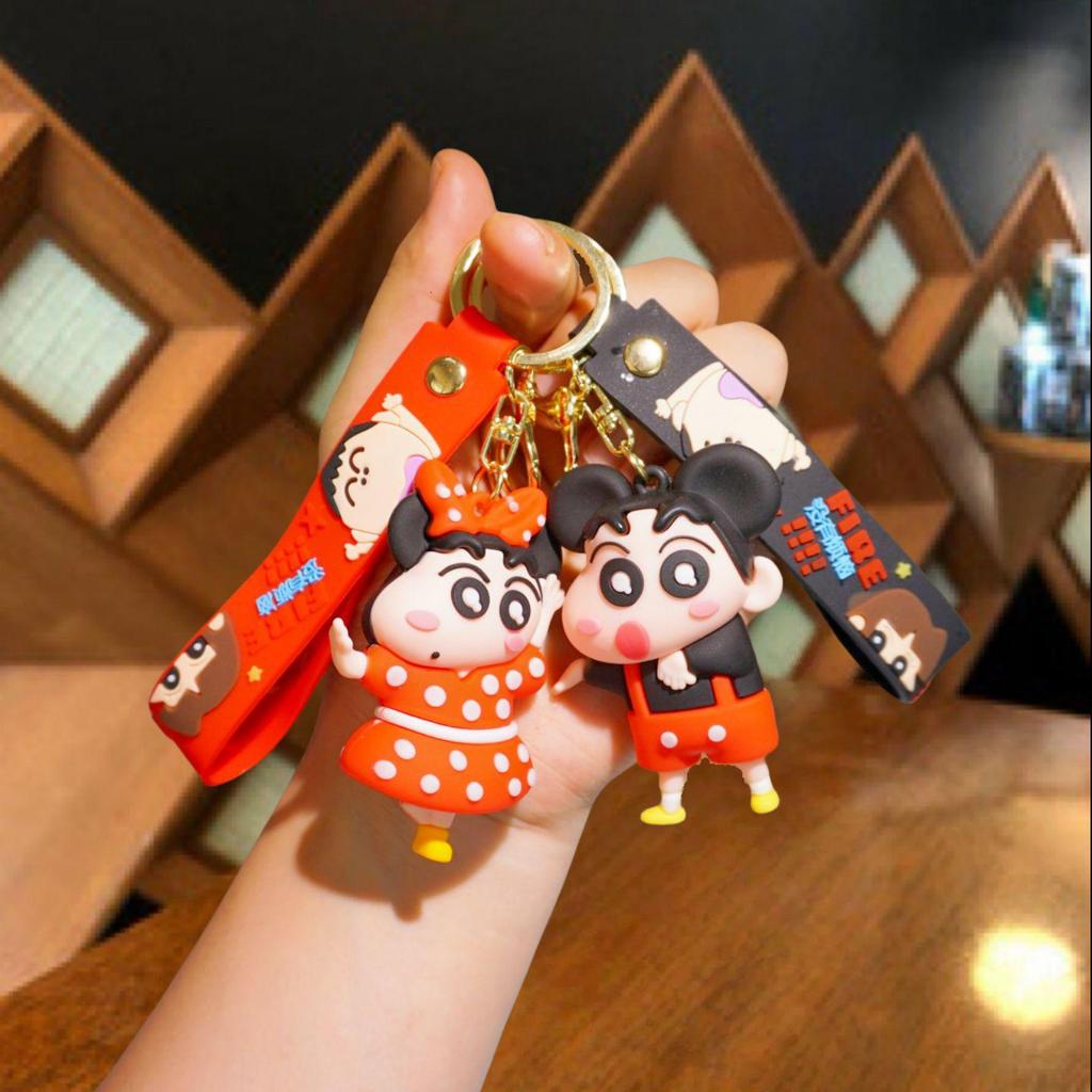 Shin-chan Keychain Ornament for Bags & Cars - Children's World Cup Theme