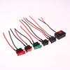 5Pcs Car Boat Automotive RV DIY Accessories Mini Rocker Switch 24V ON OFF Switch With Wire 3A Toggle Switch