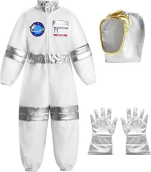Children's space suits, Halloween cosplay costumes, astronaut gloves, holiday party costumes