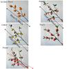 Realistic Artificial Fruit Branches 7 Fruit Multi-Branch Foam Fruits Branches Lifelike Decorative Plastic Fruit Ornaments