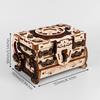 3D Wooden Puzzle Exquisitely Carved Vintage Storage Box Wooden Classic Jewelry Box Puzzle Women Birthday Gift Christmas Gift
