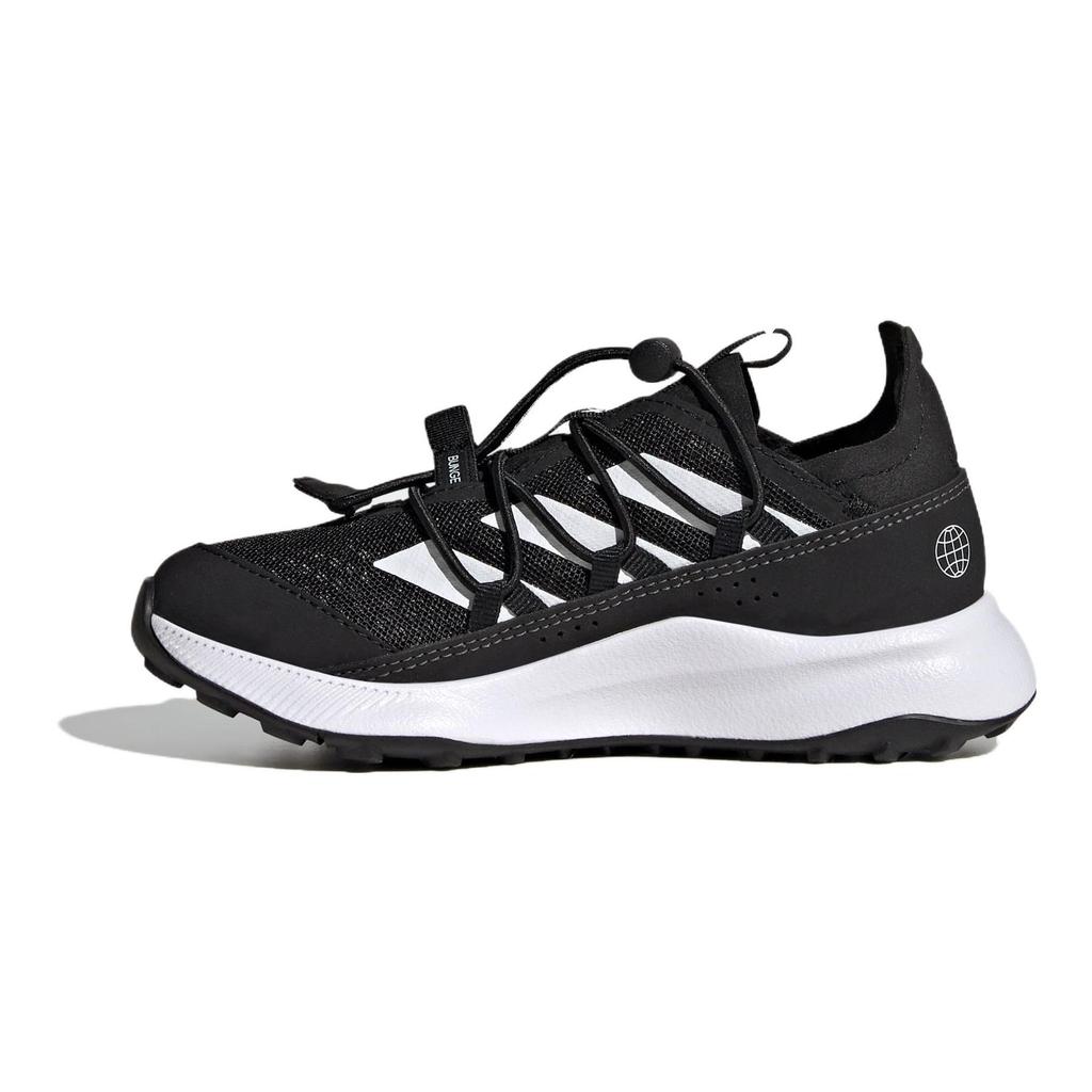 Adidas Terrex Voyager 21 Mesh Comfortable Durable Breathable Low Top Outdoor Shoes Kids Shoes Black White HQ5826