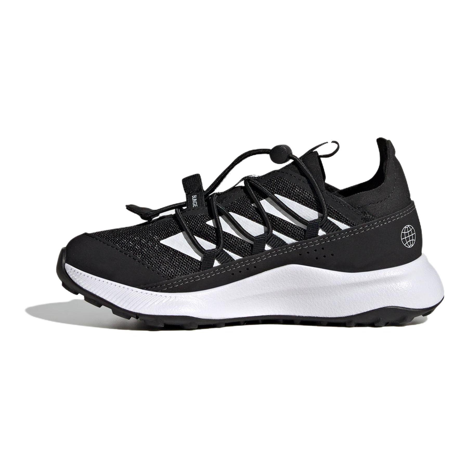 

Adidas Terrex Voyager 21 Mesh Comfortable Durable Breathable Low Top Outdoor Shoes Kids Shoes Black White HQ5826 28