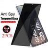 2PCSAnti Spy SAMSUNG S26 S25 S24 S23 PLUS/ FE/ ULTRA Tempered Glass Screen Protector Anti Spy Privacy Glass Full Cover Premium Quality - Full Cover