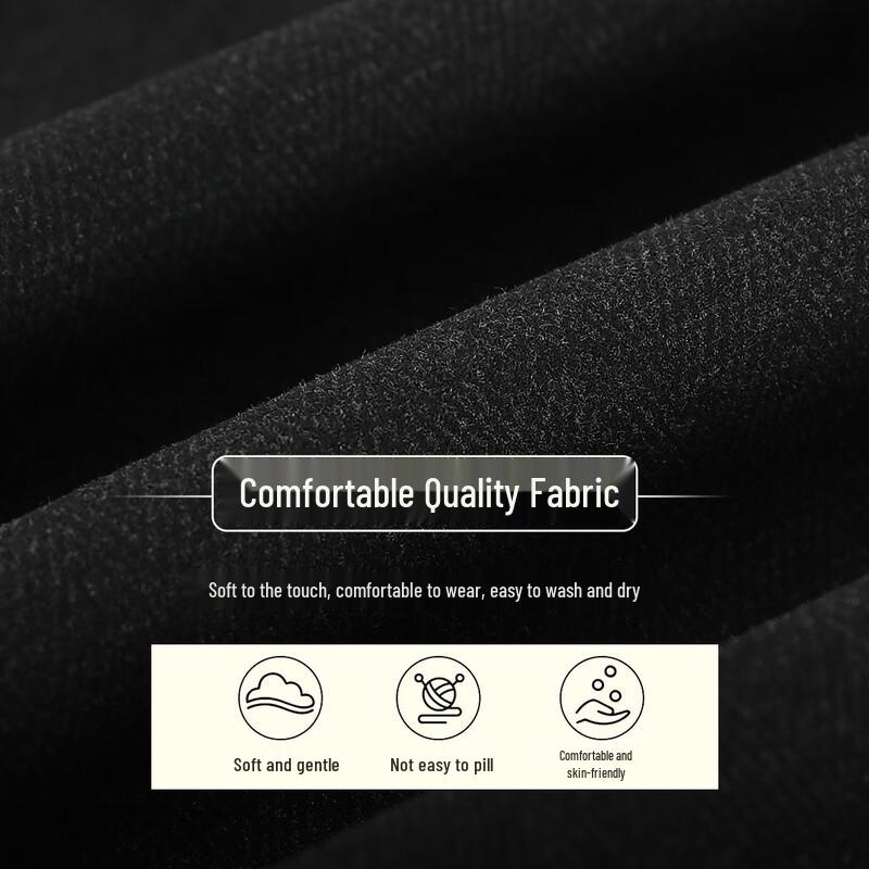 Women's Autumn/Winter High-Waist Wool Blend Straight Leg Casual Pants