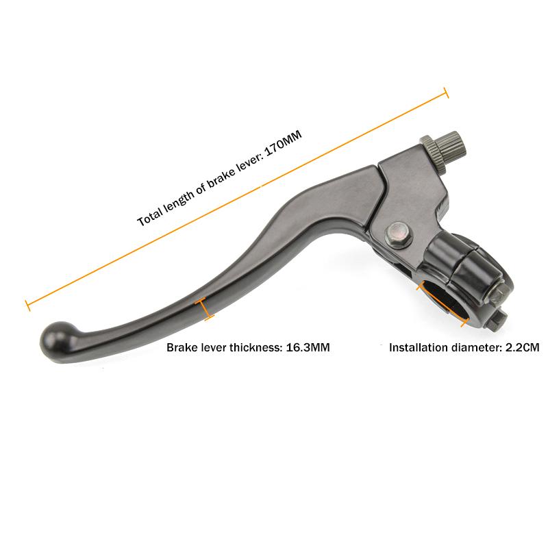 Motorcycle 7/8" 22Mm Clutch Brake Handle Lever Perch For Cr Xl Xr Crf Xr80 Xr100 Crf70 Crf50 Crf80 Crf100 Crf150 Dirt Bike