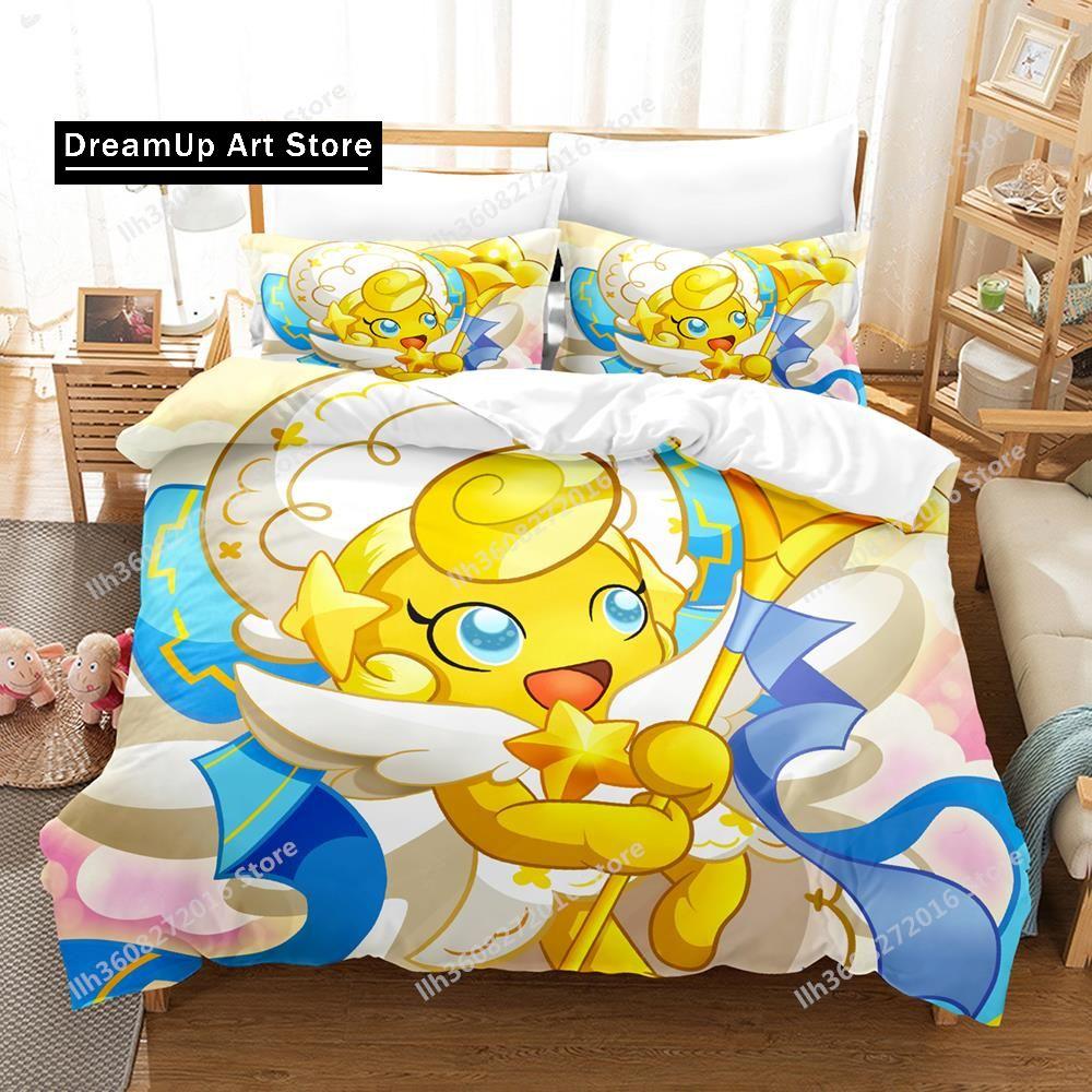 3D Printing Game Cookie Run OvenBreak Bedding Set Single Twin Full Queen King Size Bed Set Adult Kid Bedroom Duvet Cover Sets