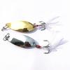 4,5 cm Metall Mini Angeln Künstliche Löffel Köder Wobbler Fisch Schwimmen Köder Tackle