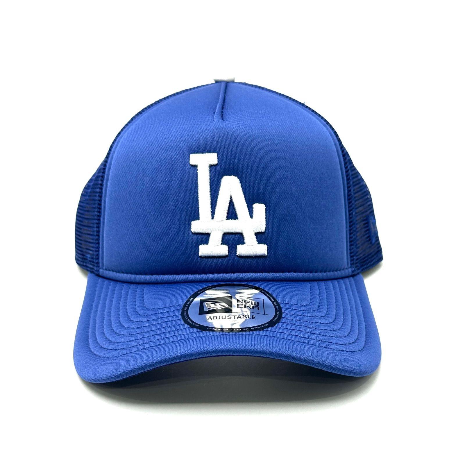 Used [Kusumoto Store/Motosumiyoshi] Almost unused New Era/NEW ERA Beams custom made LA Los Angeles Dodgers Cap ADJUSTABLE Blue