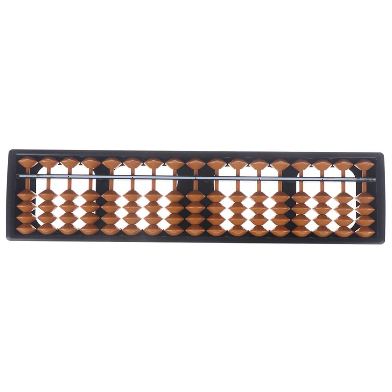 

Chinese Traditional Arithmetic Toys Abacus 17 Digits Rods For Kids Standard Abacus Maths Calculating Tool Educational Toy