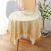 Decorative Tea Table Cover Fringe Edge Rectangular Tablecloth Retro Cloth Deskcloth  Home Textile
