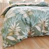 3pcs Duvet Covers  Size  Green Palm Leaf Fern Plant   Hawaiian Plant  Farmhouse Botanical Bedding Set Soft pillowcases*2