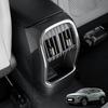 For Hyundai KONA SX2 Carbon Fiber Interior Trim Window Button/Door Bowl Cover/Front Water Cup Holder/Steering Wheel Decoration