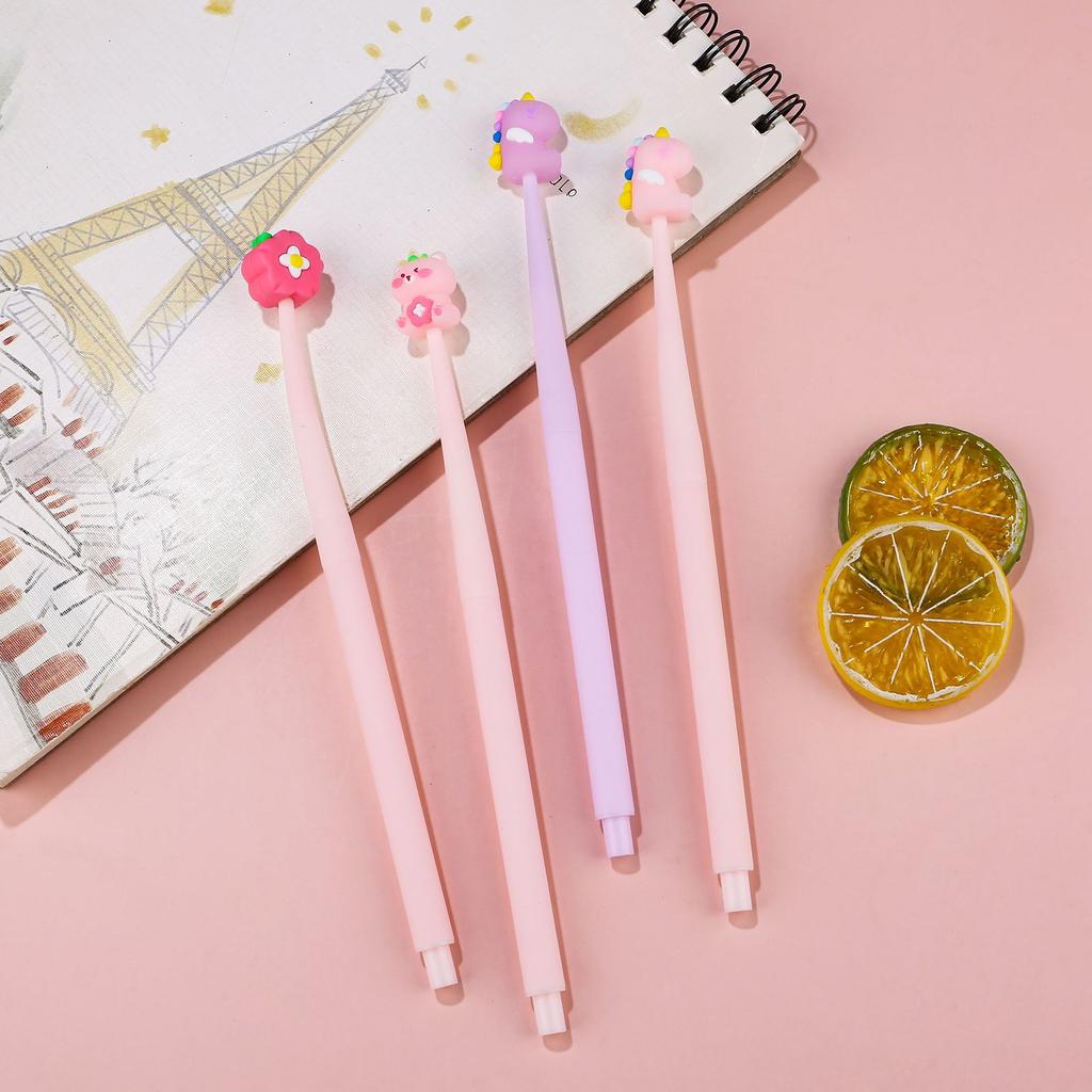 3/4 Pcs Christmas Diamond Painting Pen Drill Pen with Cartoon Design and Silicone Shake