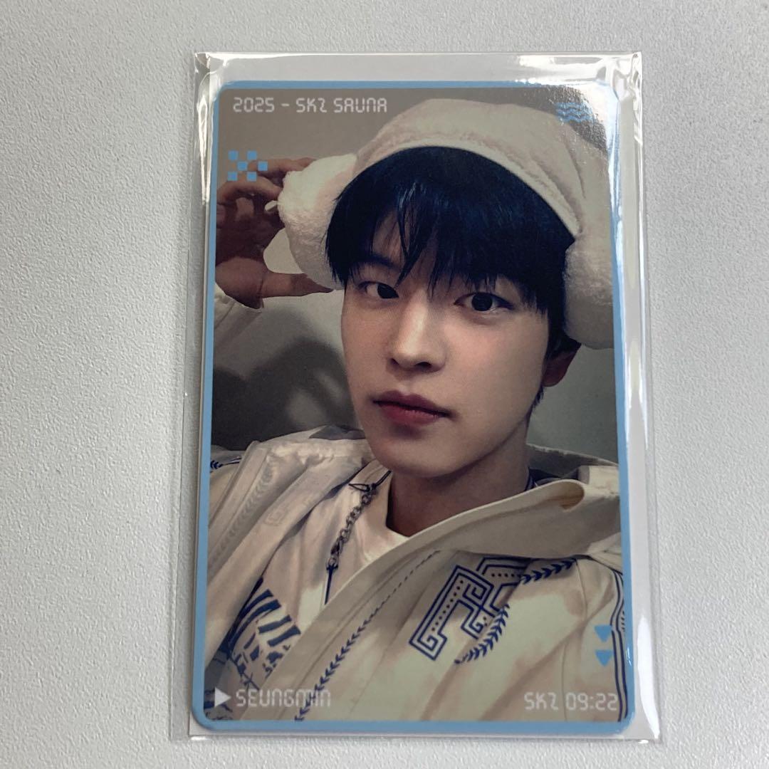 

[USED] Stray Kids JYP Pop-Up 10,000 Yen Purchase Bonus Trading Card Seungmin