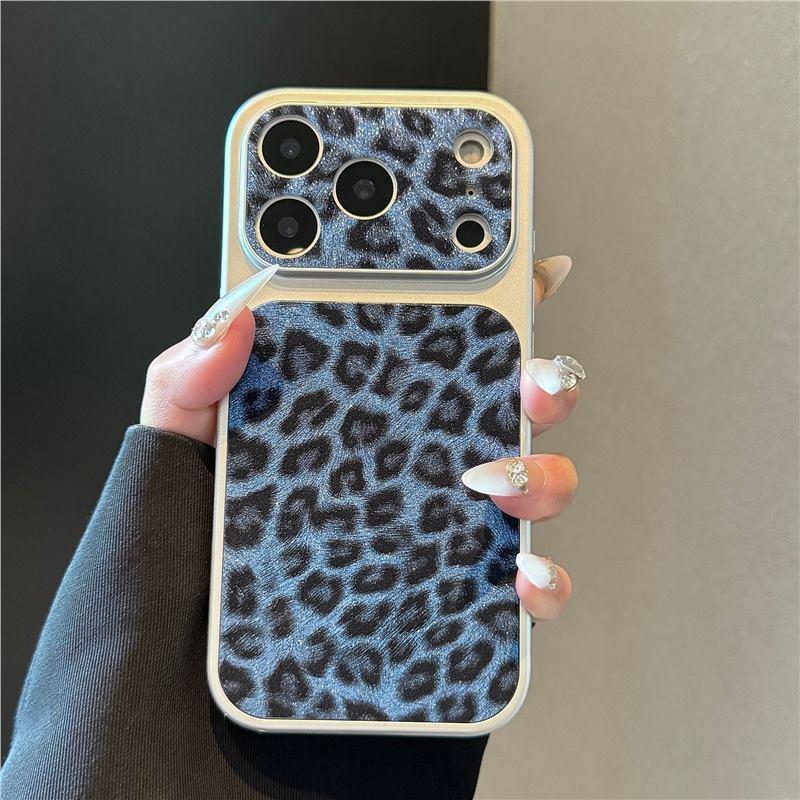 

Leopard Print iPhone 16 Pro Max Case, Fits Apple 17 Wrap, Full Coverage 15, Large Window Protective Case iPhone 14 синий