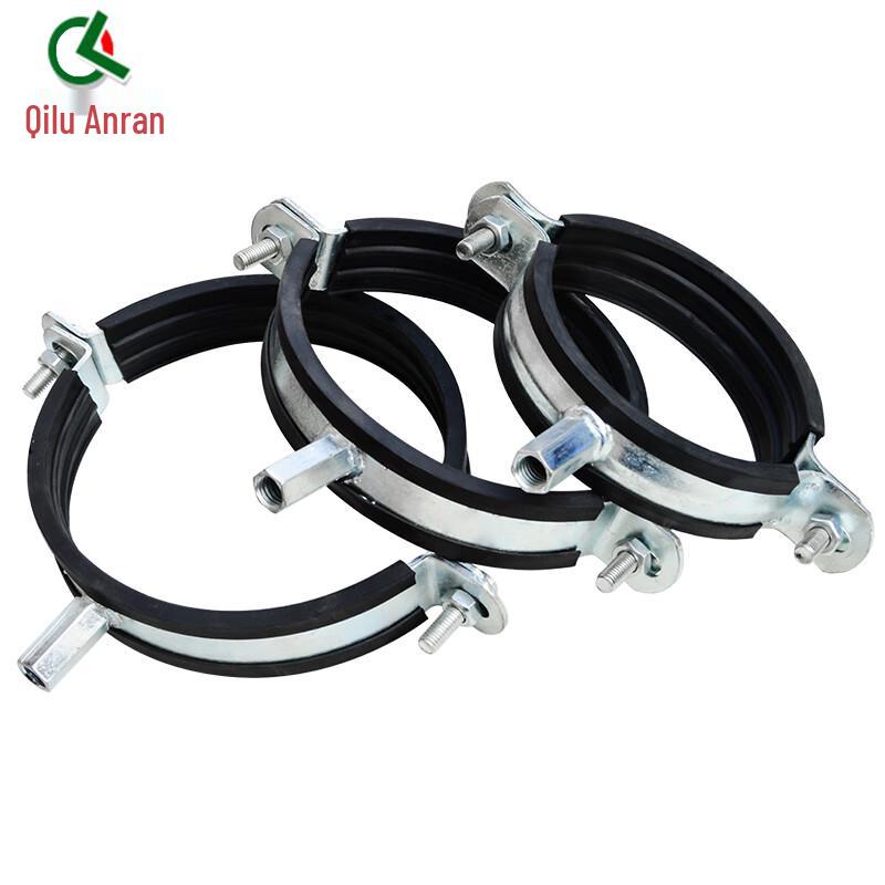 Galvanized Steel Pipe Clamp (2-Pack)