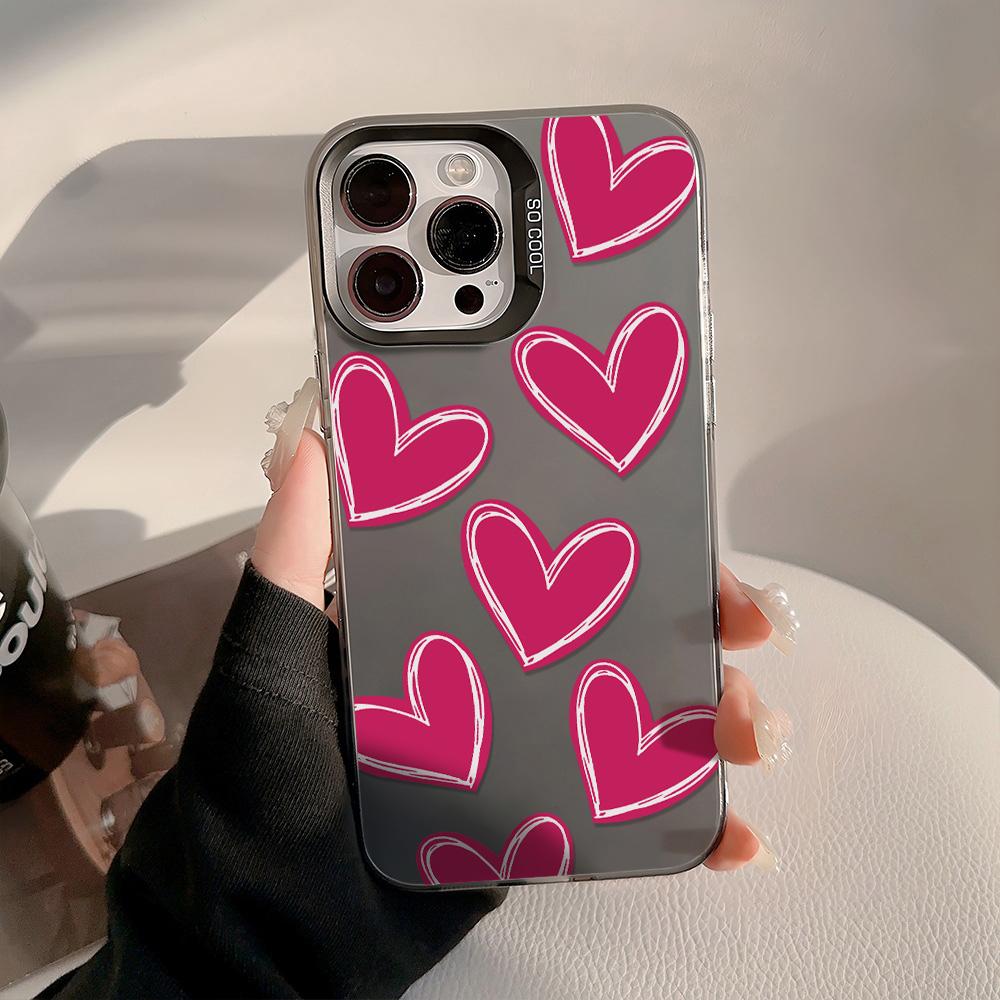 Painted Phone Case for iPhone 11 14 15 16 iPhone 17 11 12 13 for 17 14 15 16 Pro14 15 16 Pro Max for Samsung S25 Ultra S24 S25 A36 A56 A16 Hard Cover