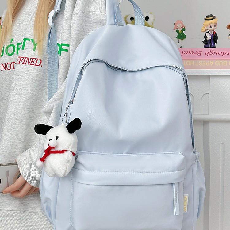 Schoolbag1011 new multi-color junior high school students class backpack primary school students make-up school bag college style casual versatile