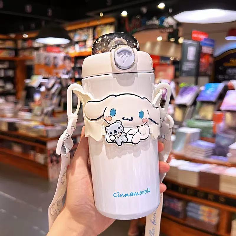 Sanrio Kuromi 316 Food-Grade Thermos Water Bottle for Kids