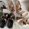 Lightweight and Cute Cartoon Thick-soled Bag Head Slippers Women's Summer Wear Soft-soled Heightening Birkenstock Slippers