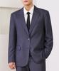 Prairie Striped Single Blazer (Gray)