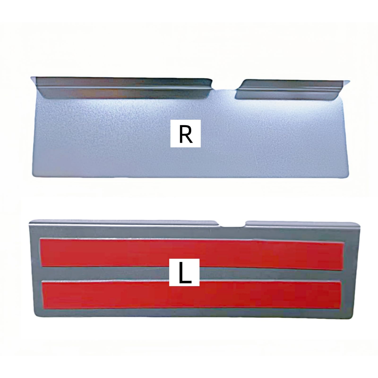 Yootron Усилительная пластина заднего бампера для Toyota Prius ZVW30 Изготовлена из серебряный