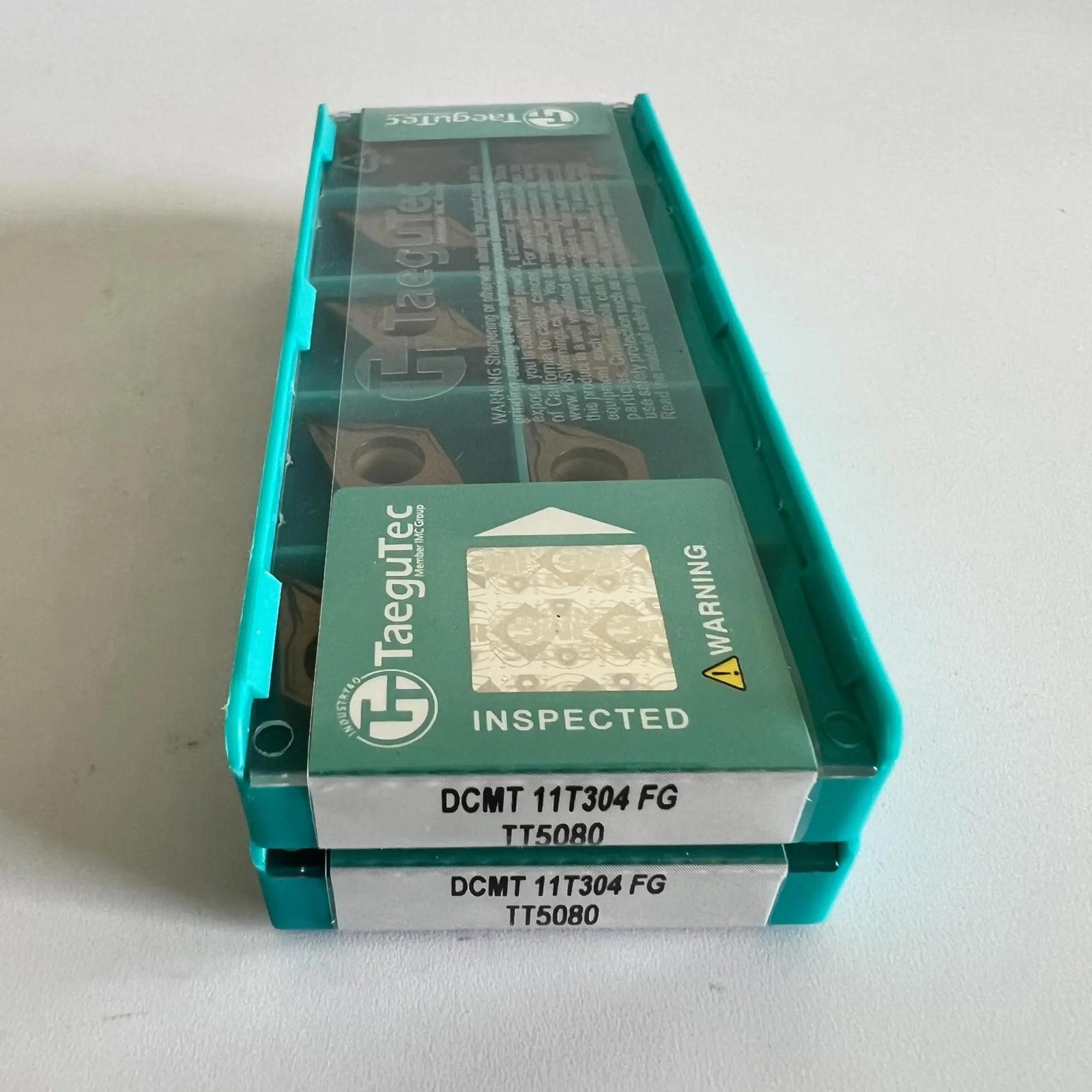 

DCMT11T304FG TT5080 / Industrial indexable Carbide Inserts 10 Pcs